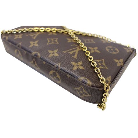 louis vuitton cross body chain|louis vuitton félicie pochette.